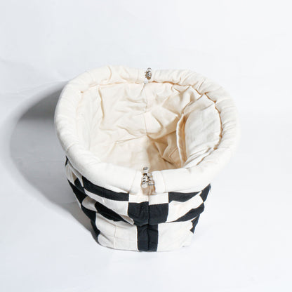 【HOUSE QUILT】 / NUUME BAG＜CROSS SQUARE＞　※受注生産アイテムとなります。
