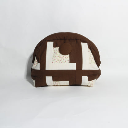 【HOUSE QUILT】 / NUUME BAG＜LOG CABIN＞　※受注生産アイテムとなります。