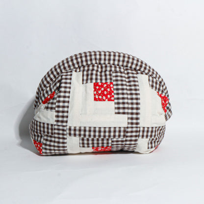 【HOUSE QUILT】 / NUUME BAG＜LOG CABIN＞　※受注生産アイテムとなります。