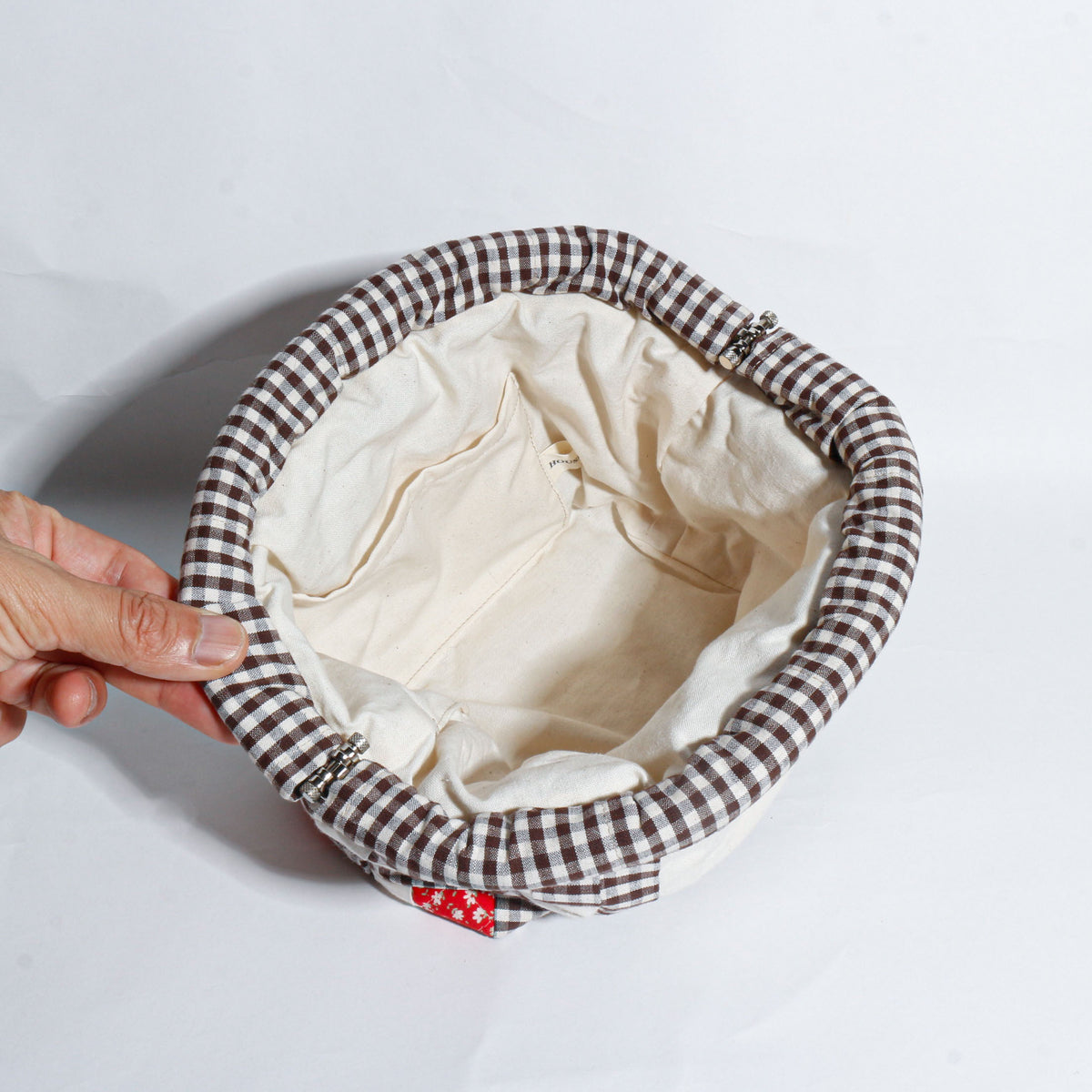 【HOUSE QUILT】 / NUUME BAG＜LOG CABIN＞　※受注生産アイテムとなります。