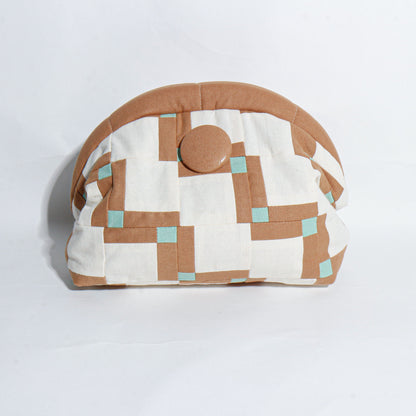 【HOUSE QUILT】 / NUUME BAG＜STEP BLOCK＞　※受注生産アイテムとなります。