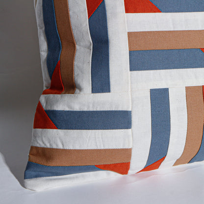 【HOUSE QUILT】 / CUSHION COVER＜WINDMILL＞　※受注生産アイテムとなります。