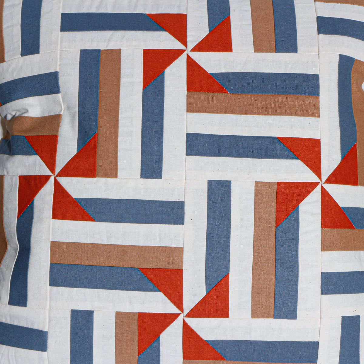 【HOUSE QUILT】 / CUSHION COVER＜WINDMILL＞　※受注生産アイテムとなります。