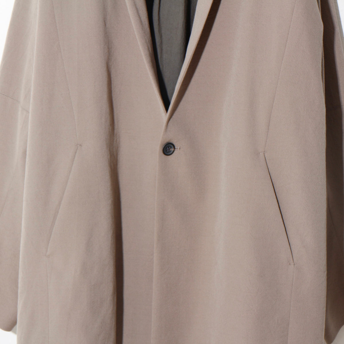 Wash Wool Fall Jacket / beige