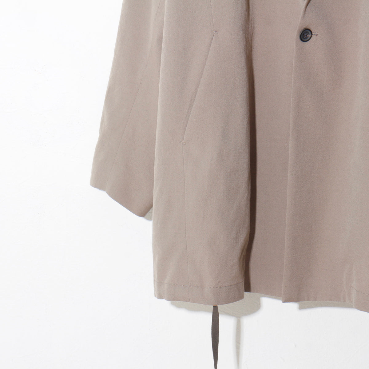 Wash Wool Fall Jacket / beige