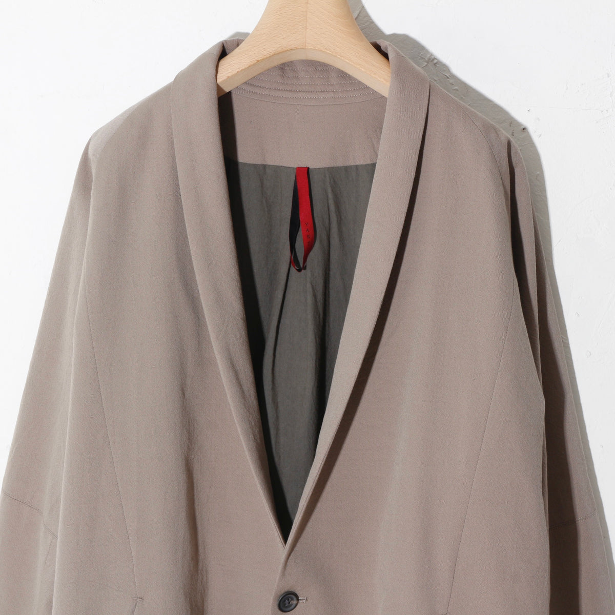 Wash Wool Fall Jacket / beige