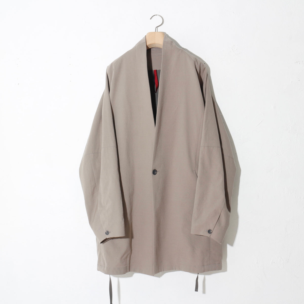 Wash Wool Fall Jacket / beige