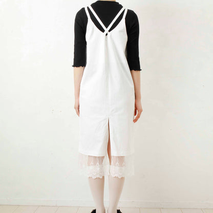 overlace /lace apron onepiece