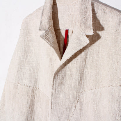 0 Count KhadiCotton Jacket / off white