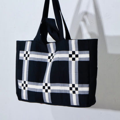 【HOUSE QUILT】 / BIG TOTE BAG＜SQUARE＞　※受注生産アイテムとなります。