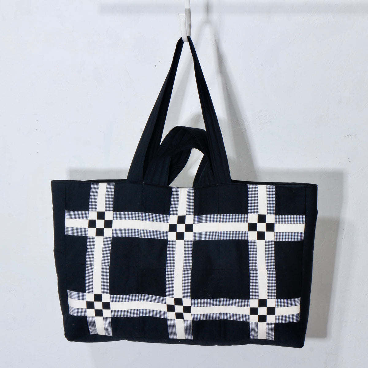 【HOUSE QUILT】 / BIG TOTE BAG＜SQUARE＞　※受注生産アイテムとなります。