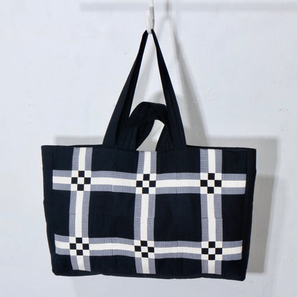 【HOUSE QUILT】 / BIG TOTE BAG＜SQUARE＞　※受注生産アイテムとなります。