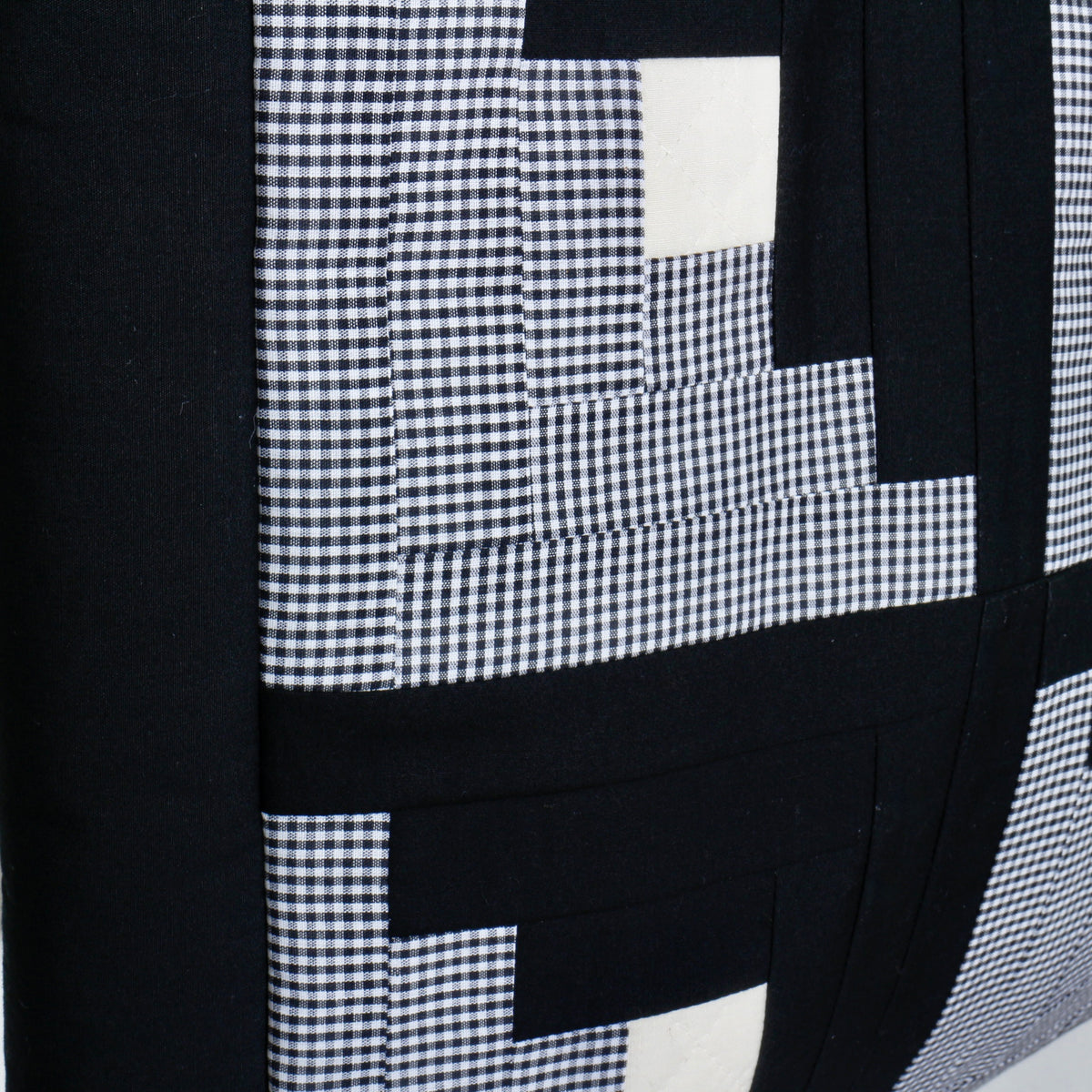 【HOUSE QUILT】 / BIG TOTE BAG＜LOG CABIN＞　※受注生産アイテムとなります。