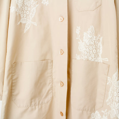 overlace /lace doctor coat