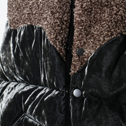 Velvet Mountain Down Vest  / Dusty Black