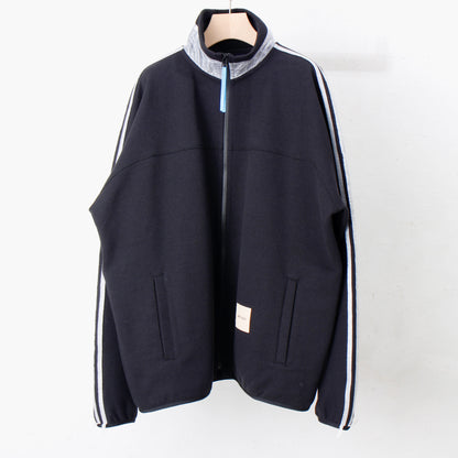 line track jacket / black