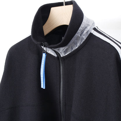 line track jacket / black