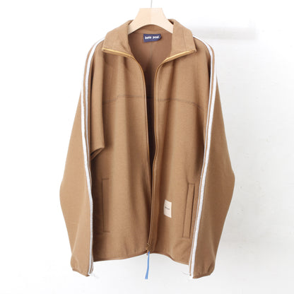 line track jacket / camel