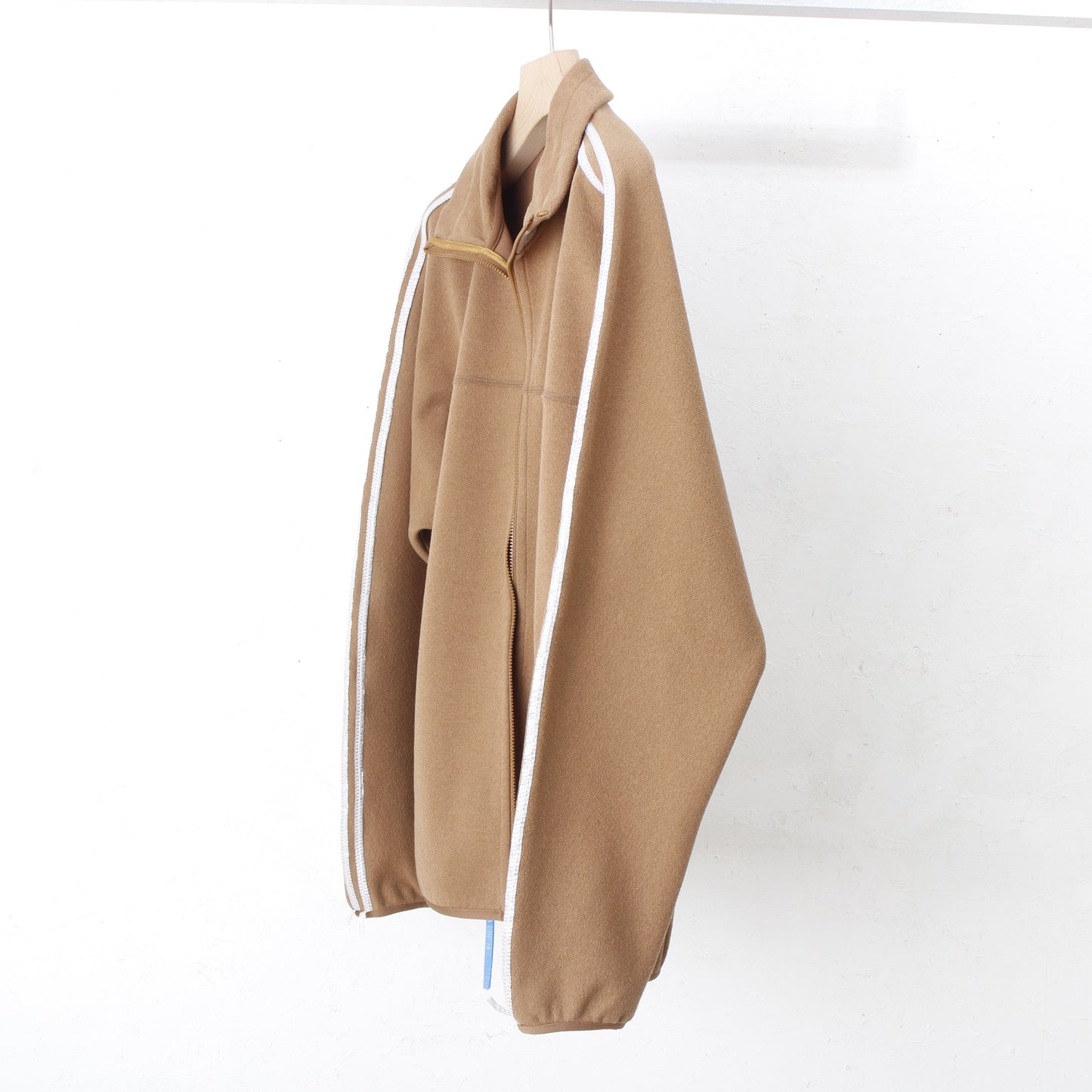 line track jacket / camel