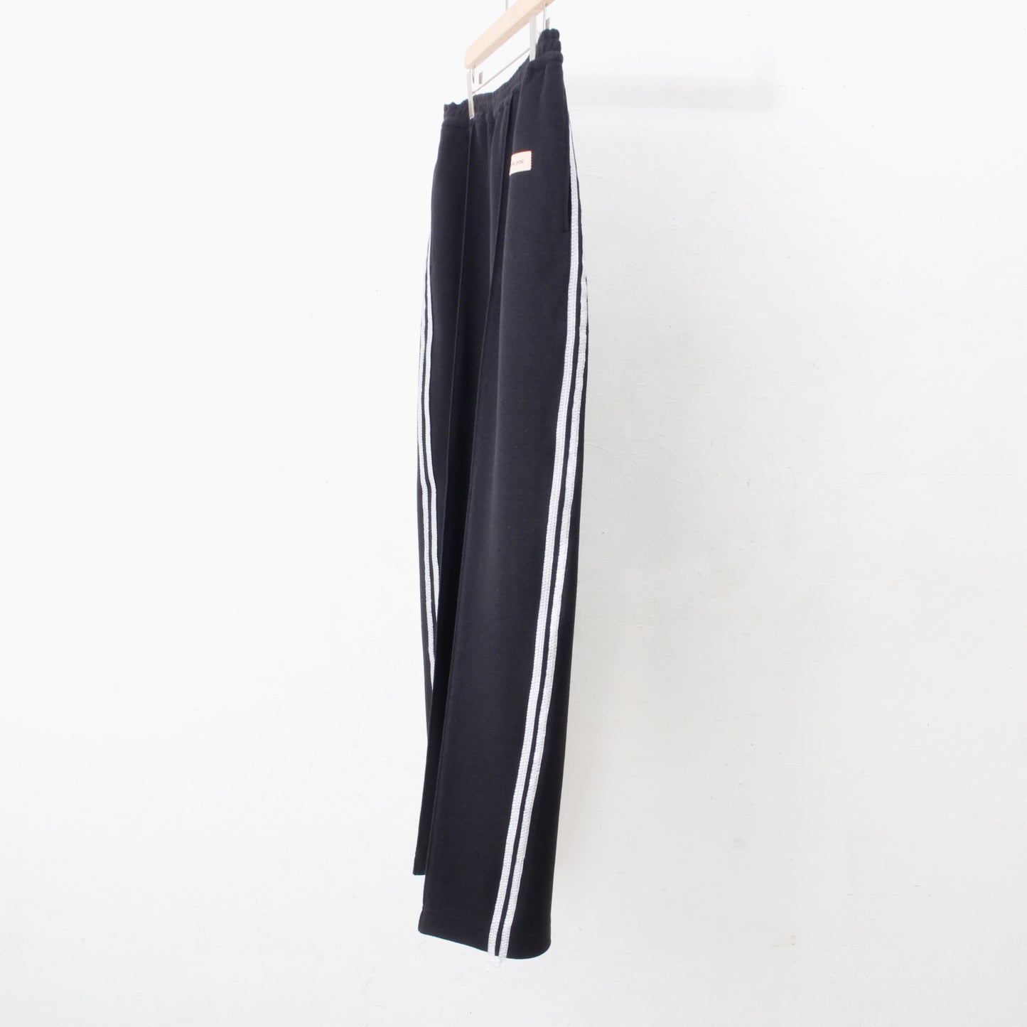 line track pants / black