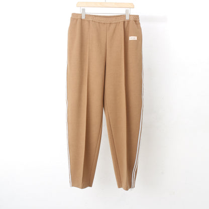 line track pants / camel