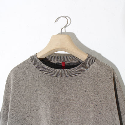 Plating Gima Cotton Halfsleeve Pullover  / beige