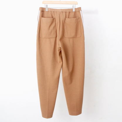 line track pants / camel