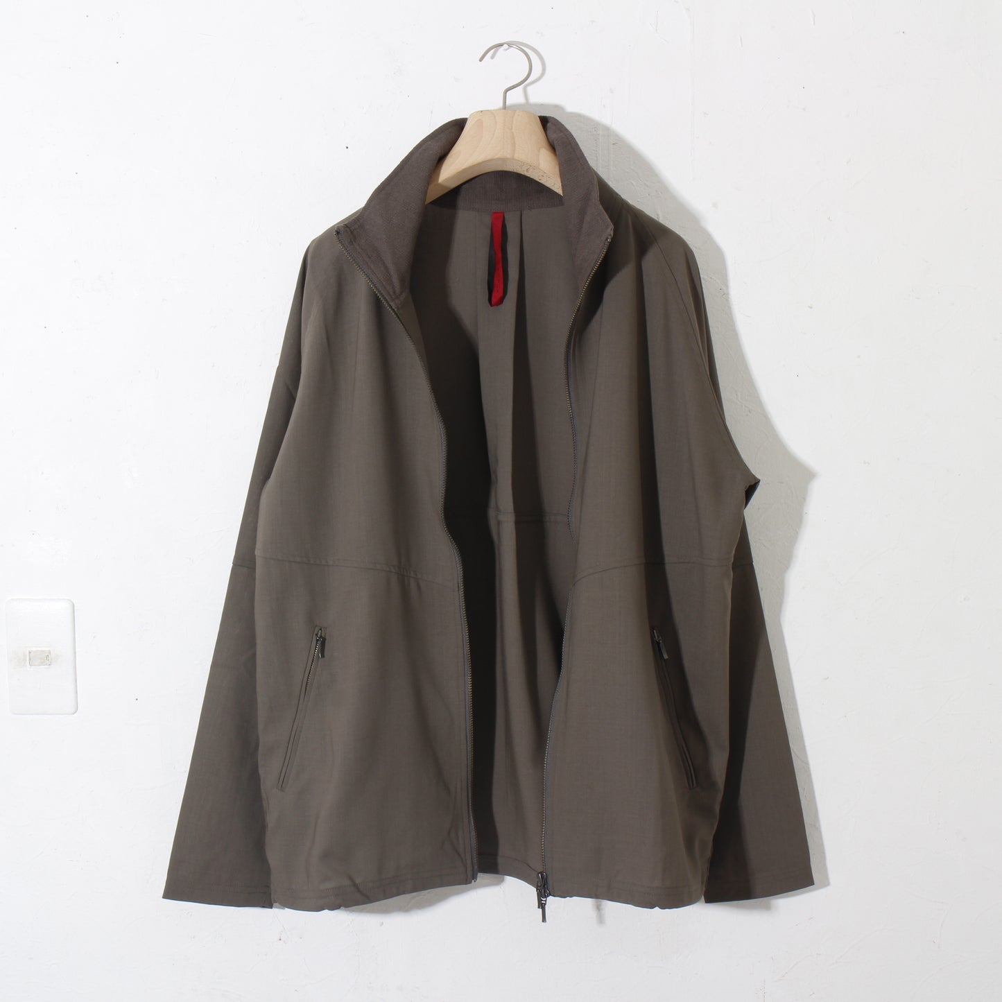 Torowool Track jacket / olivegray