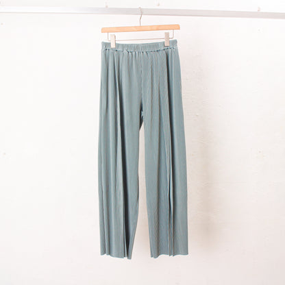 to do kotohayokozawa /Slit Pleated Pants / SAGE