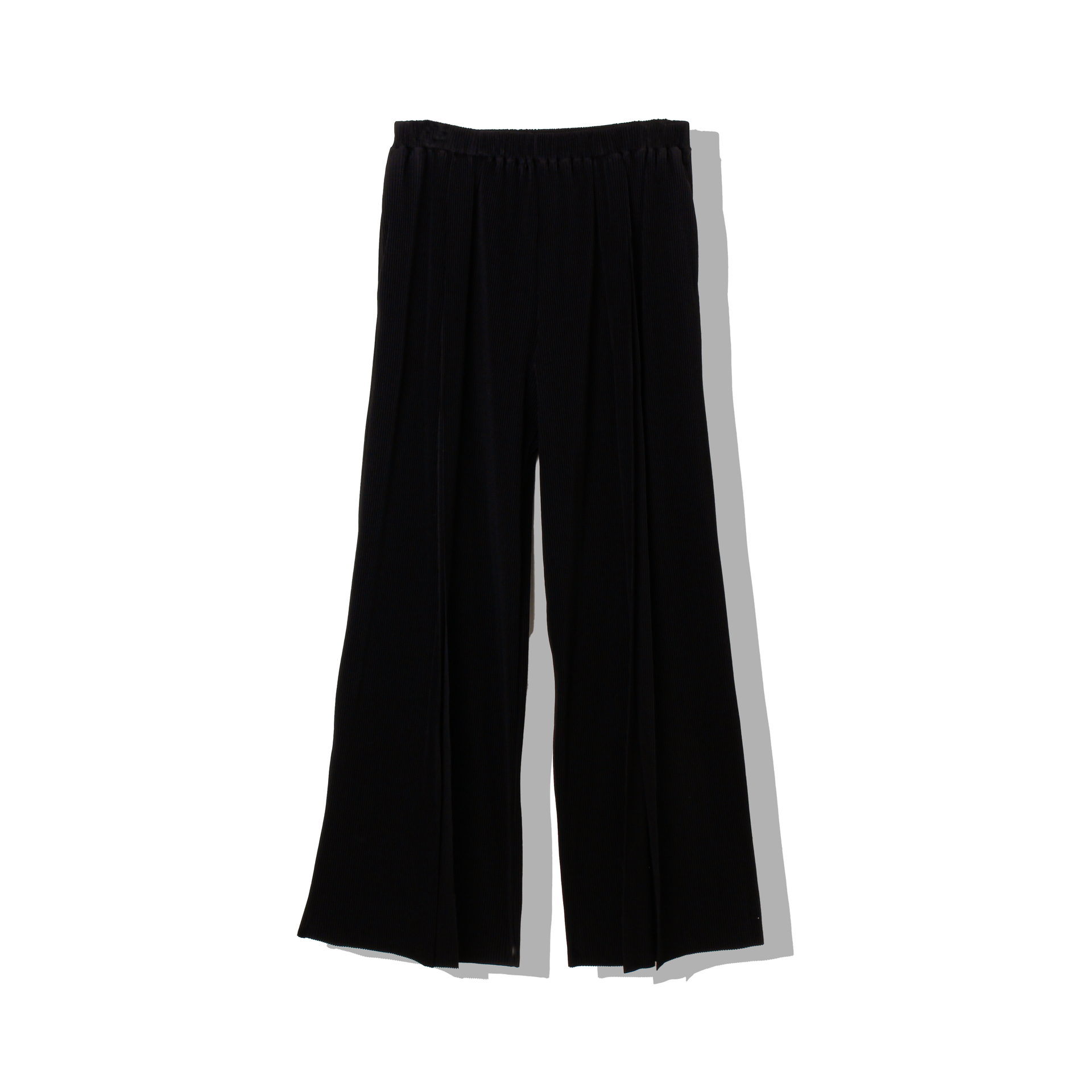 to do kotohayokozawa /Slit Pleated Pants / black – MIKIRIHASSHIN