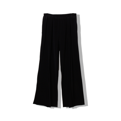 to do kotohayokozawa /Slit Pleated Pants / black