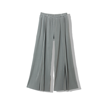 to do kotohayokozawa /Slit Pleated Pants / SAGE