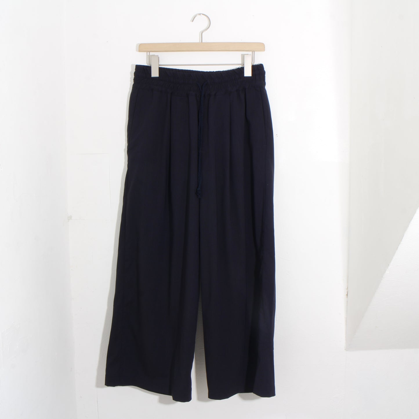 Torowool straight wide  Pants / navy