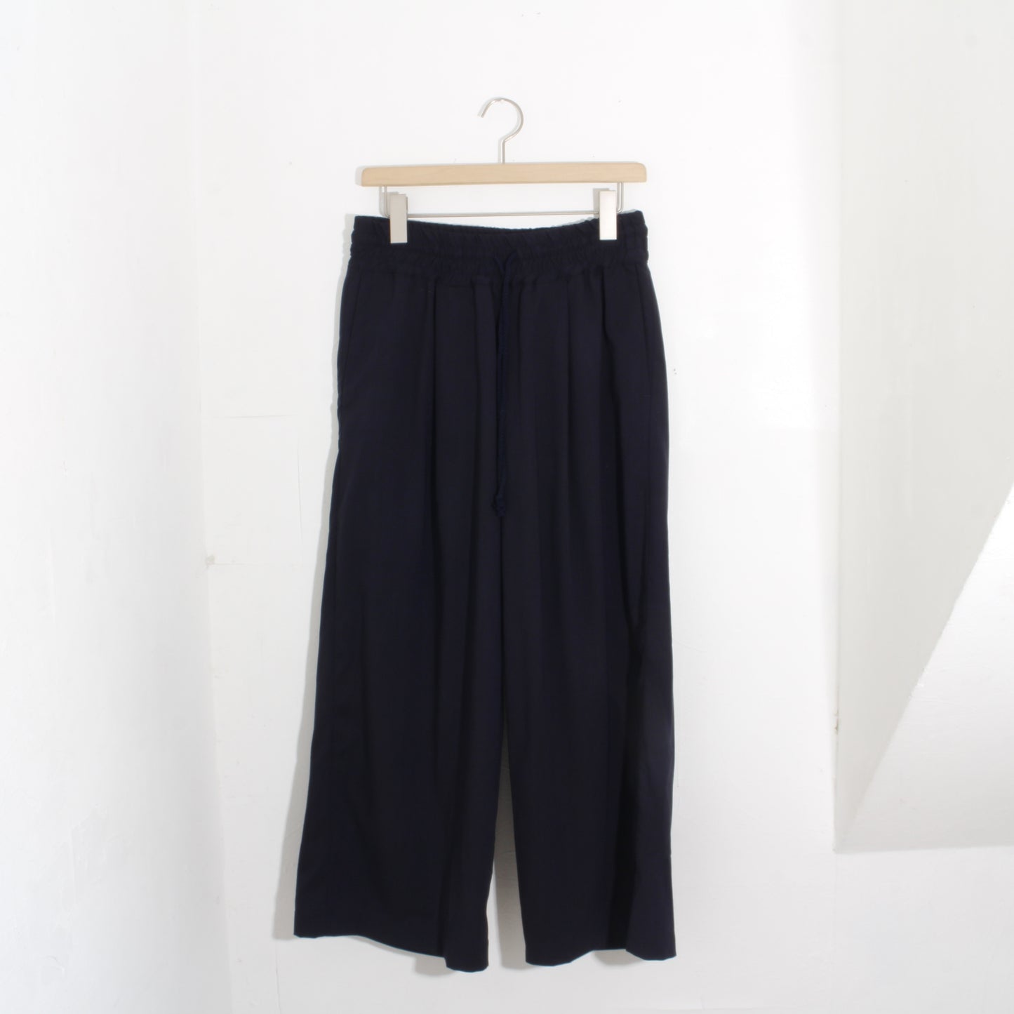 Torowool straight wide  Pants / navy