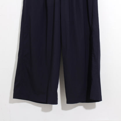 Torowool straight wide  Pants / navy