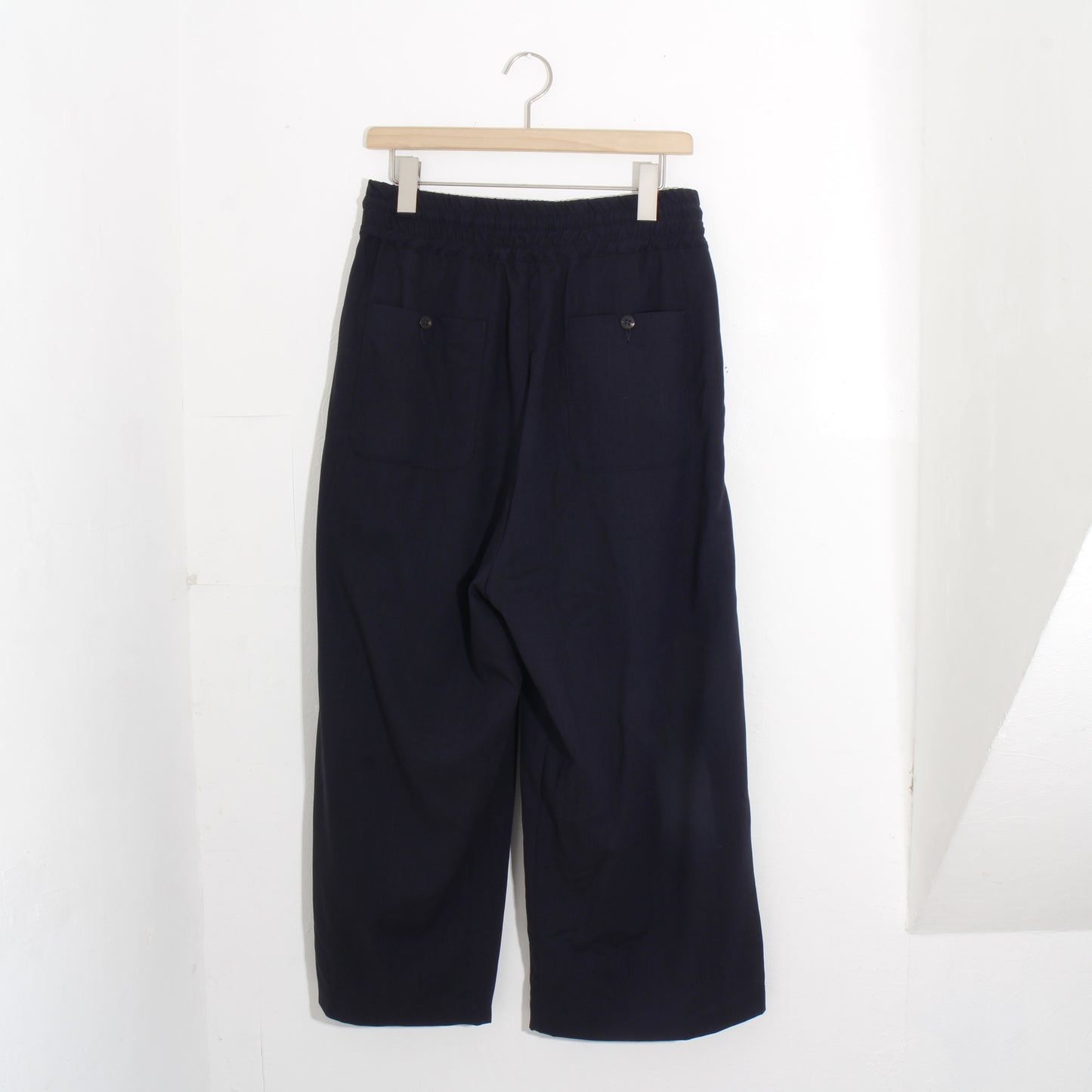 Torowool straight wide  Pants / navy