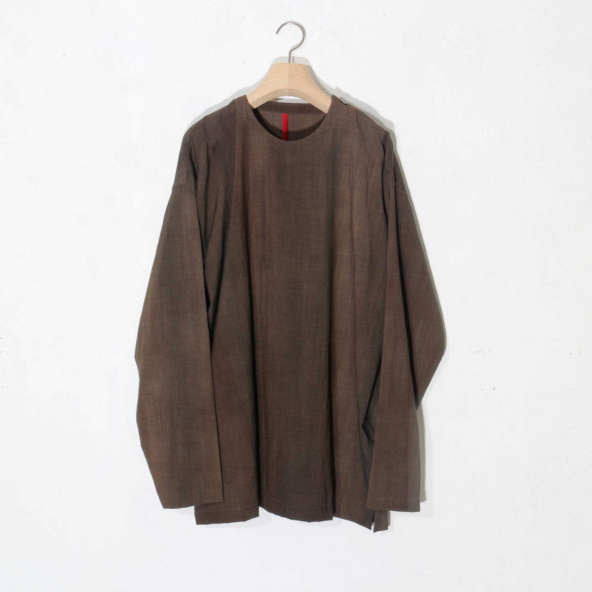 Uneven Dyed Pullover  / chacol