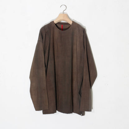 Uneven Dyed Pullover  / chacol