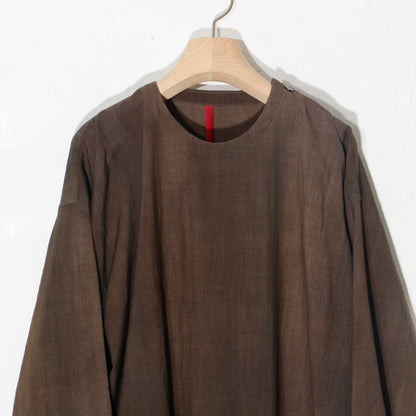 Uneven Dyed Pullover  / chacol