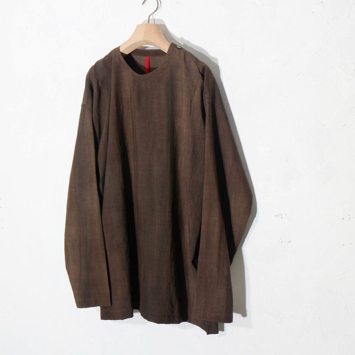 Uneven Dyed Pullover  / chacol