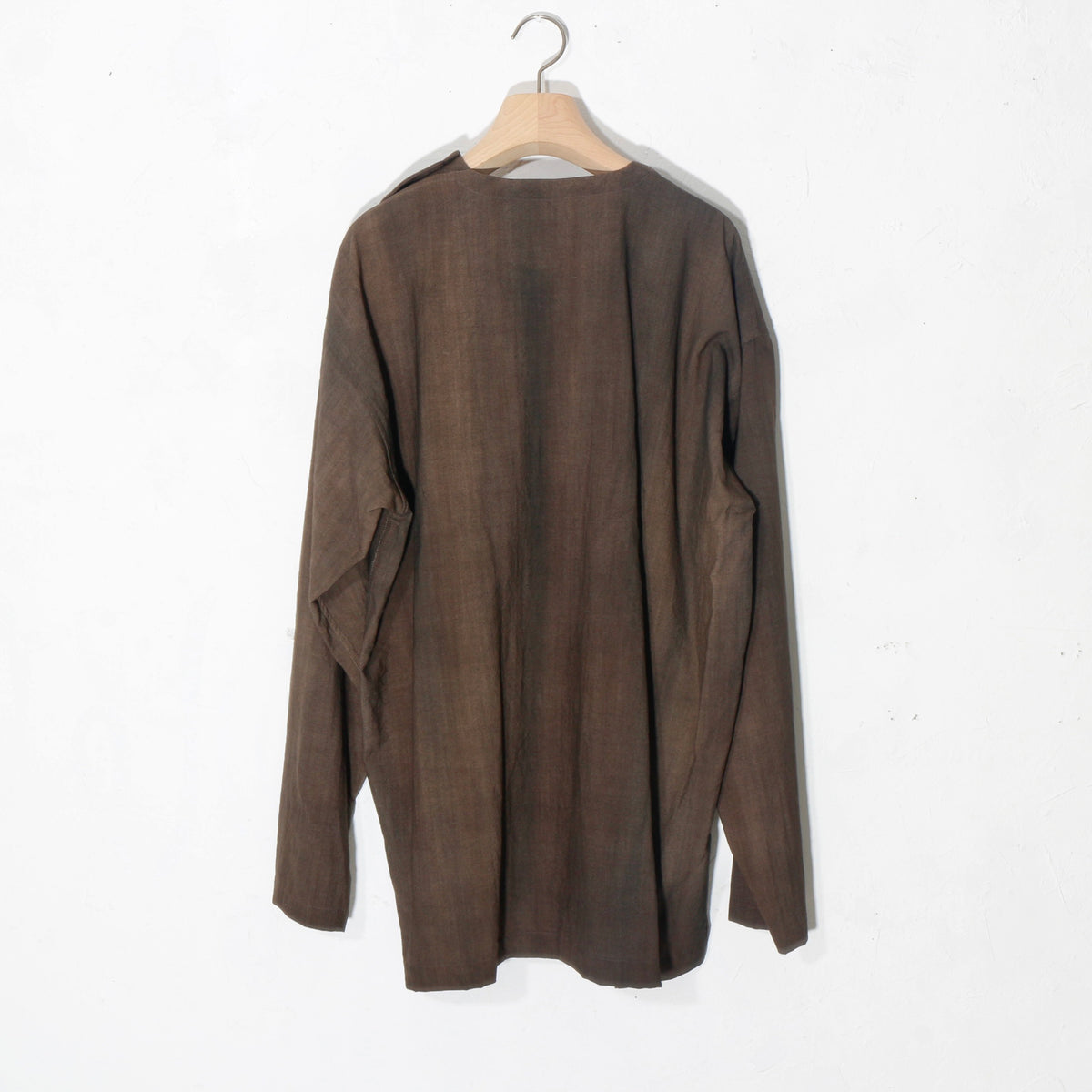 Uneven Dyed Pullover  / chacol