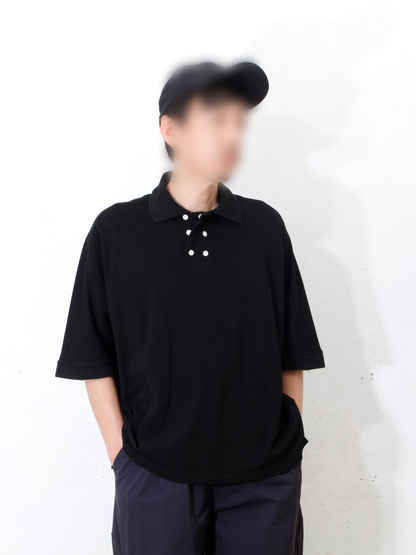 DOUBLE POLO / black