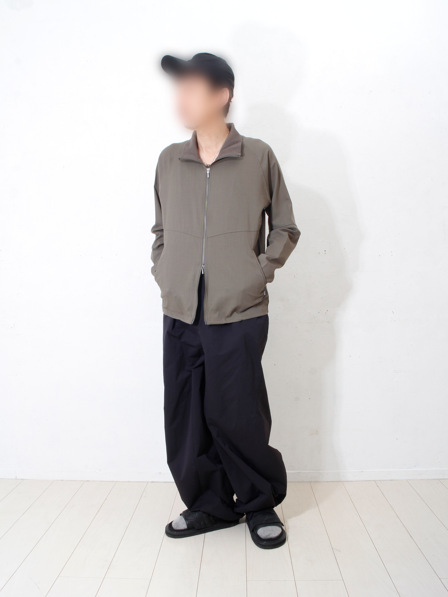 Torowool Track jacket / olivegray