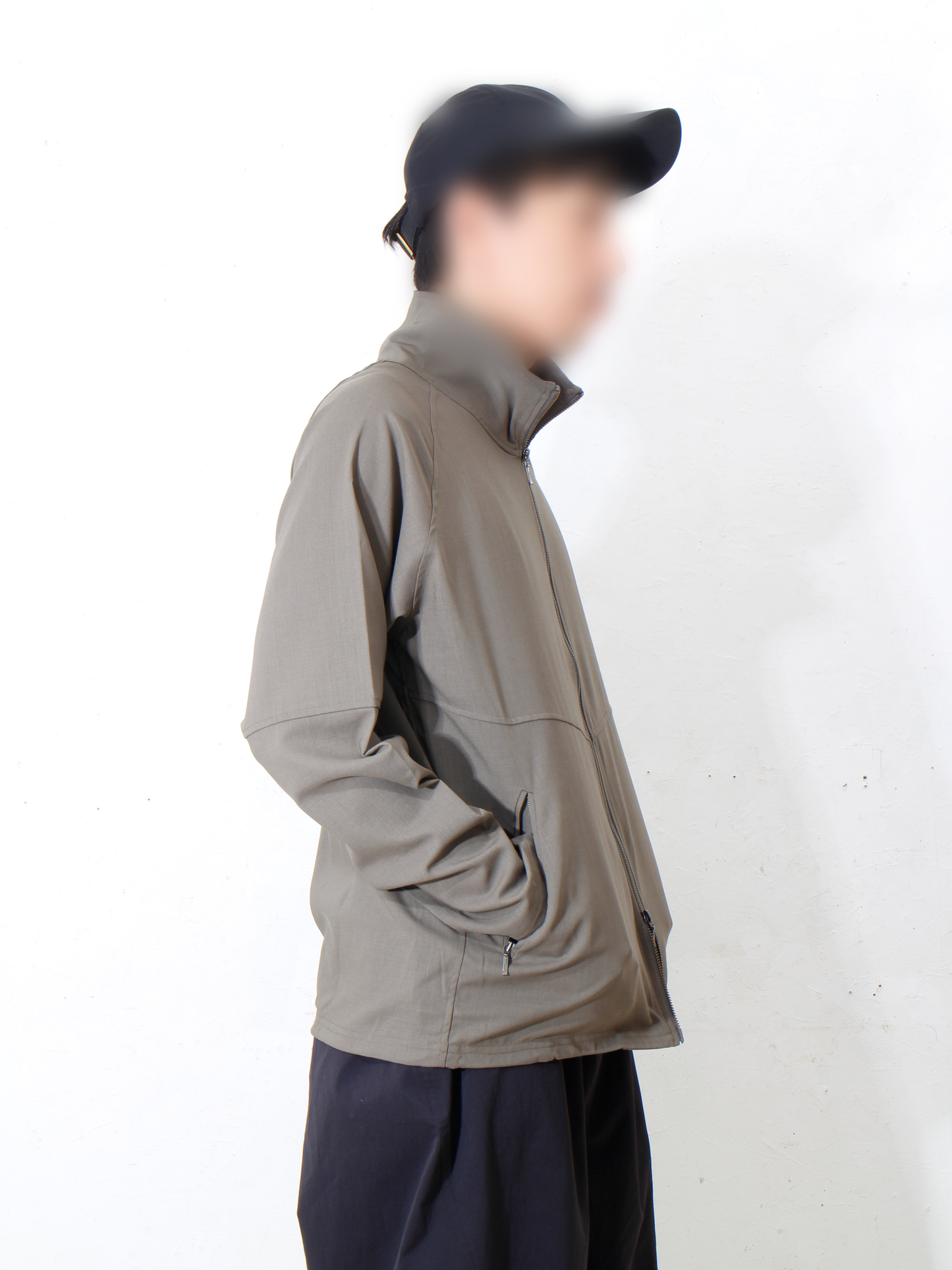 Torowool Track jacket / olivegray