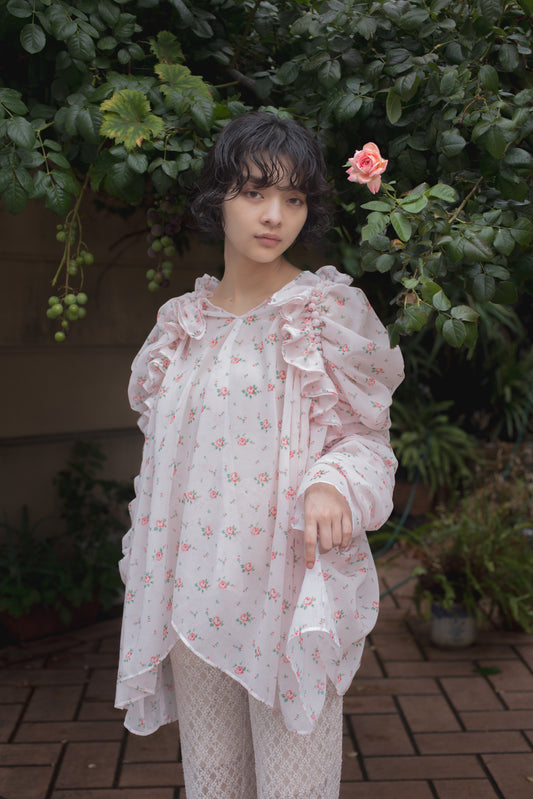 【custom order】natsumi osawa/papillon sleeve tops※受注商品となります/9月2日(火）22:00締切となります