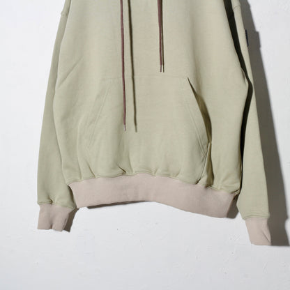 MINI ZIP HOODIE/  moss gray