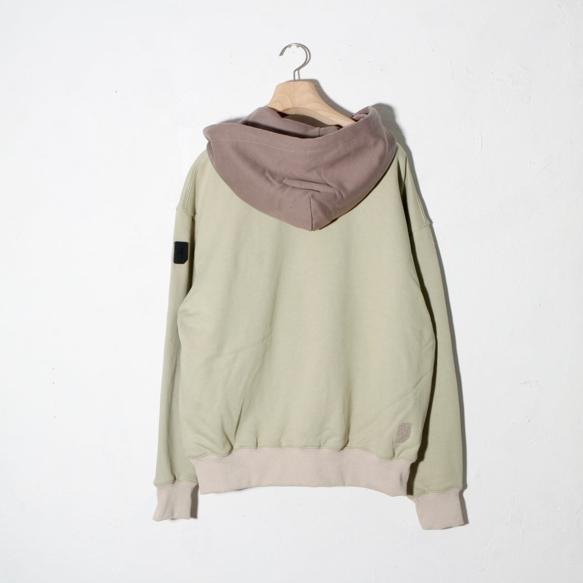 MINI ZIP HOODIE/  moss gray