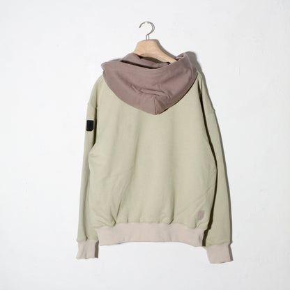 MINI ZIP HOODIE/  moss gray