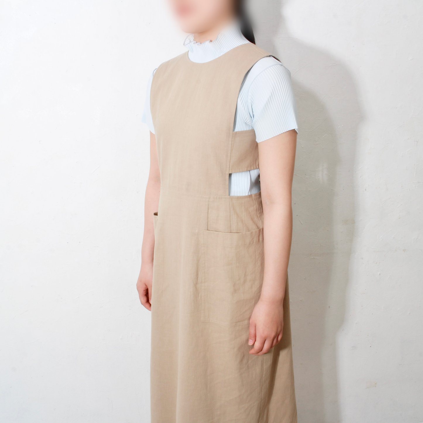 暮chic / ボタンのワンピース / beige
