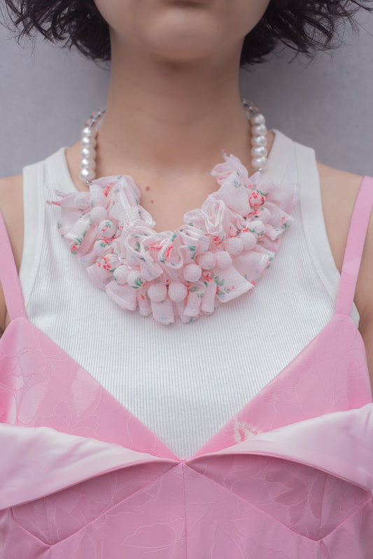 natsumi osawa/shibori friil necklace